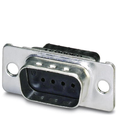 VS-09-ST-DSUB-CD-B    D-SUB contact carrier, shell size 1, for nine signal contacts, contact type pin, for crimp contacts, straight, fixing with 3 mm
