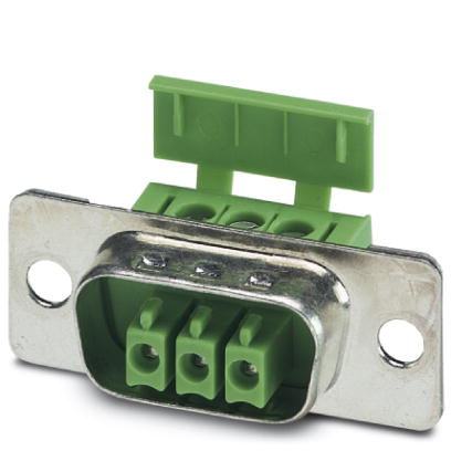 PSC 1,5/ 3-F    Plug component, Nominal current: 8 A, Nom. voltage: 250 V, Pitch: 3.5 mm, Number of positions: 3, Connection type: Screw connection, C