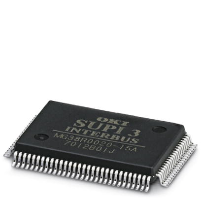 IBS SUPI 3 QFP M Slave protocol chip, for INTERBUS (QFP 100)