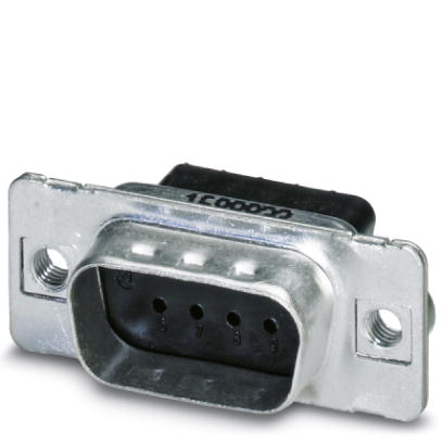 VS-09-ST-DSUB-CD-G    D-SUB contact carrier, shell size 1, for nine signal contacts, contact type pin, for crimp contacts, straight, fixing with 4-40
