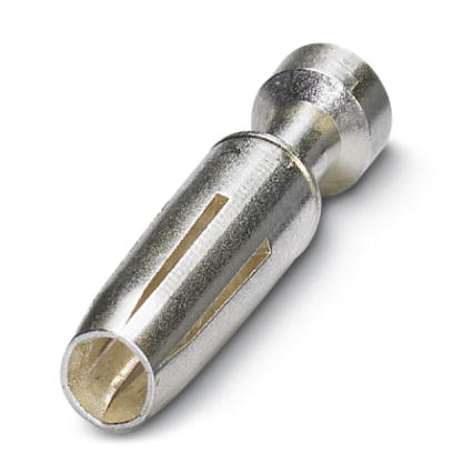 CK2,5-ED-0,50BU AG    Turned 2.5 crimp contact, individual female contact, core diameter 0.5 mm?, silver-plated