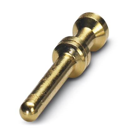 CK2,5-ED-1,50ST AU    Turned 2.5 crimp contact, individual male contact, core diameter 1.5 mm?, gold-plated