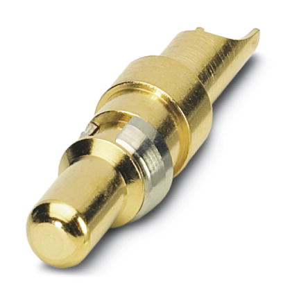 VS-ST-LK-3,6/22,4/2,6    Power contacts, for D-SUB combination inserts, pin, solder cup, straight, rated current 20 A, gold-plated
