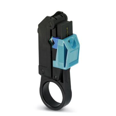 WIREFOX-D CX-1    Abisolierwerkzeug fur Koaxialkabel von ? 2,5 ... 7,6 mm, 2-stufig, Absetzma? 6,0 mm