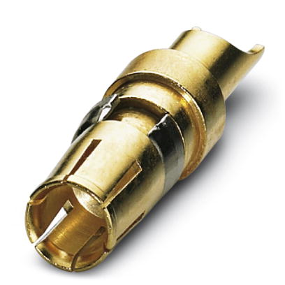 VS-BU-LK-3,6/22,8/2,6    Power contacts, for D-SUB combination inserts, socket, solder cup, straight, rated current 20 A, gold-plated
