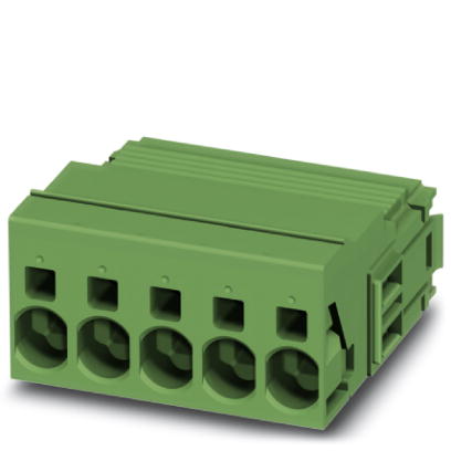 ISPC 5/12-STGCL-7,62    Plug component, Nominal current: 41 A, Nom. voltage: 1000 V, Pitch: 7.62 mm, Number of positions: 12, Color: green