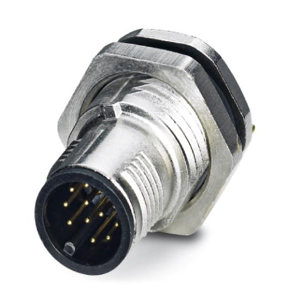 SACC-DSI-MS-12CON-L180 SCO SH    Sensor/actuator flush-type connector, plug, 12-pos., M12 SPEEDCON, shielded, A-coded, rear/screw mounting with Pg9 th