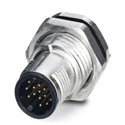 SACC-DSI-MS-17CON-L180 SCO SH    Sensor/actuator flush-type connector, plug, 17-pos., M12 SPEEDCON, shielded, A-coded, rear/screw mounting with Pg9 th