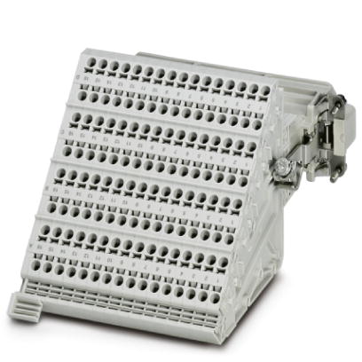 HC-D 64-A-TWIN-PEL-M    HEAVYCON terminal adapter male insert, D64 series, 64-pos., right PE connection for the left side of the control cabinet, push