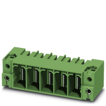 PC 35 HC/ 2-GF-15,00    Header, Nominal current: 125 A, Nom. voltage: 1000 V, Pitch: 15 mm, Number of positions: 2, Color: green, Assembly: Soldering