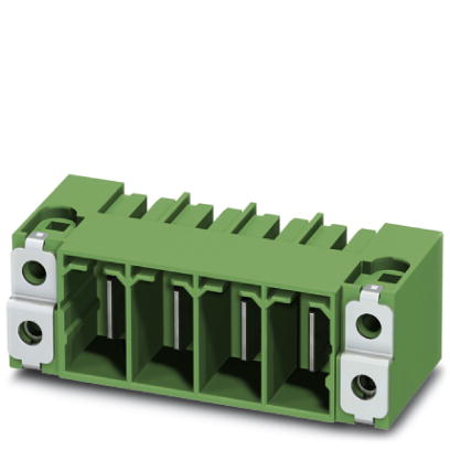 PC 35 HC/ 4-GF-SH-15,00    Header, Nominal current: 125 A, Nom. voltage: 1000 V, Pitch: 15 mm, Number of positions: 4, Color: green, Assembly: Solderi