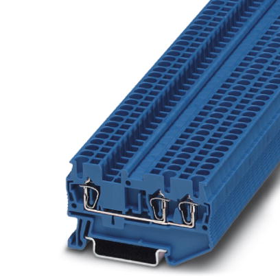 ST 2,5-TWIN BU    Feed-through modular terminal block, Type of connection: Spring-cage connection, S