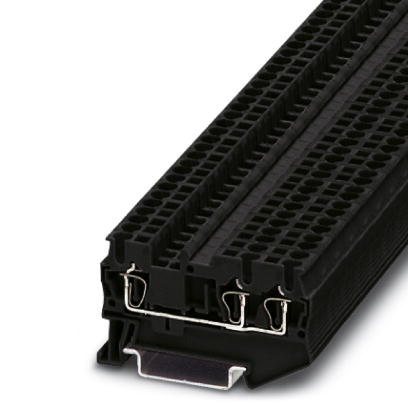 ST 2,5-TWIN BK    Feed-through modular terminal block, Type of connection: Spring-cage connection, S
