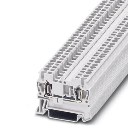 ST 2,5 WH    Feed-through modular terminal block, Type of connection: Spring-cage connection, Cross