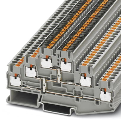 PT 2,5-3PV    Feed-through modular terminal block, Type of connection: Leg spring connection, Leg sp