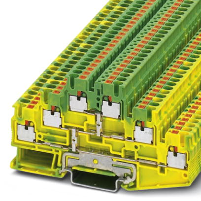 PT 2,5-3PE    Ground modular terminal block, Type of connection: Leg spring connection, Leg spring c