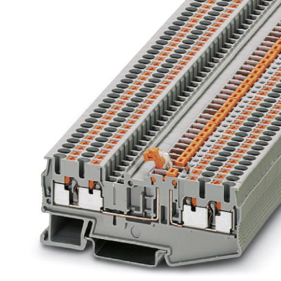 PT 2,5-QUATTRO-MT    Feed-through modular terminal block, Connection type: Leg spring connection, Cr