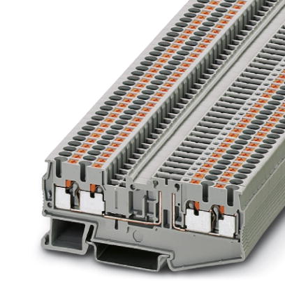 PT 2,5-QUATTRO-TG    Feed-through modular terminal block, Connection type: Leg spring connection, Cr