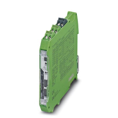 MACX MCR-UI-UI-UP-NC    Configurable 3-way isolation amplifier with safe, electrical isolation and long range supply. DIP switches on the front enable