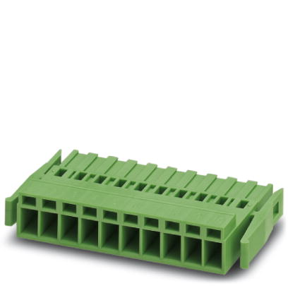 MSTBC 2,5/ 2-STZ-5,08-R    Plug component, Nominal current: 12 A, Nom. voltage: 320 V, Pitch: 5.08 mm, Number of positions: 2, Connection type: Crimp