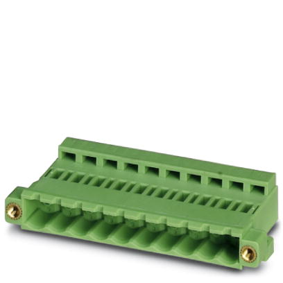 ICC 2,5/23-STZFD-5,08    Plug component, Nominal current: 12 A, Nom. voltage: 250 V, Pitch: 5.08 mm, Number of positions: 23, Connection type: Crimp c