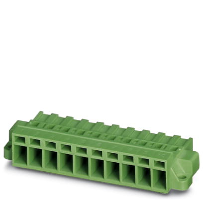 MSTBC 2,5/ 2-STZFD-5,08    Plug component, Nominal current: 12 A, Nom. voltage: 320 V, Pitch: 5.08 mm, Number of positions: 2, Connection type: Crimp