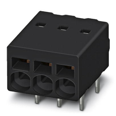 PTSM 0,5/ 2-2,5-H THR R24    PC terminal block, Nominal current: 6 A, Nom. voltage: 63 V, Pitch: 2.5 mm, Number of positions: 2, Type of connection: S