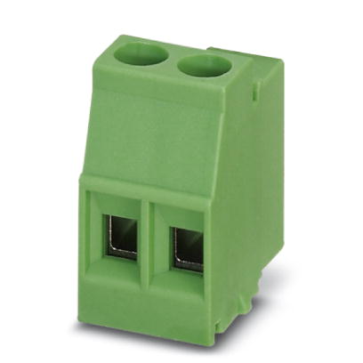 MKDSO 2,5/ 2-L    PC terminal block, Nominal current: 24 A, Nom. voltage: 250 V, Pitch: 5 mm, Number of positions: 2, Type of connection: Screw connec