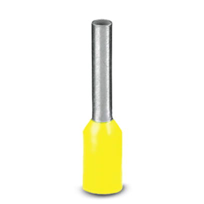 AI 1 - 8 YE    Ferrule, Length: 14 mm, Color: yellow