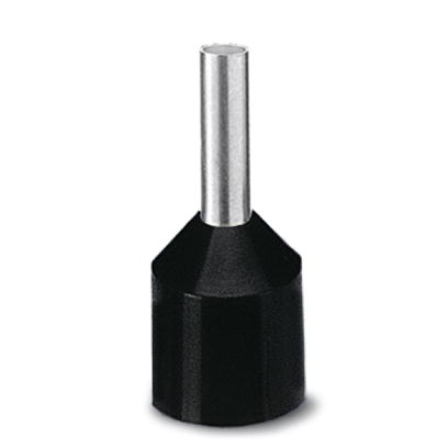 AI-XL 1,5- 8 BK    Ferrule, Length: 17.5 mm, Color: black
