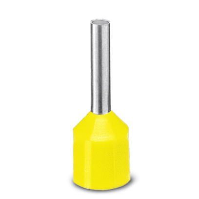 AI-XL 6 -12 YE    Ferrule, Length: 23 mm, Color: yellow