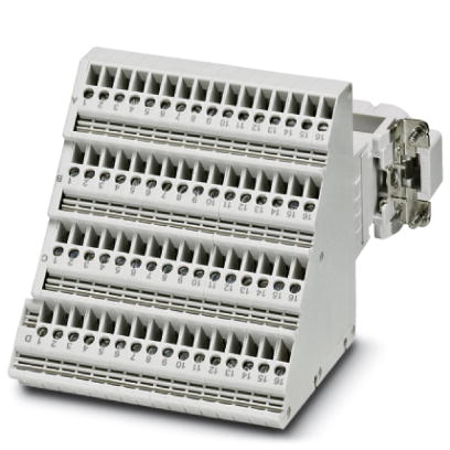 HC-D 64-A-UT-PER-M    HEAVYCON terminal adapter male insert, D64 series, 64-pos., left protective conductor connection for the right side of the contr