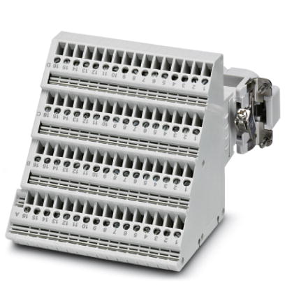HC-D 64-A-UT-PEL-M    HEAVYCON terminal adapter male insert, D64 series, 64-pos., right protective conductor connection for the left side of the contr