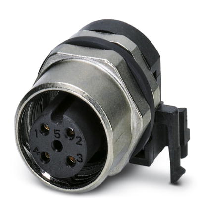 SACC-DSIV-FS-4CON-L90 SH SCO    Sensor-/Aktor-Einbausteckverbinder, Buchse, 4-polig, M12-SPEEDCON, A-kodiert, geschirmt, Hinterwand-/Schraubmontage mi