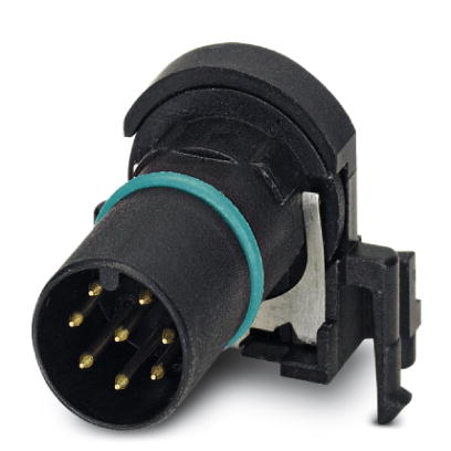 SACC-CI-M12MS-8CON-L90 SH SCO    Sensor/actuator flush-type connector, plug, 8-pos., A-coded, shielded, with angled solder connection, only contact in