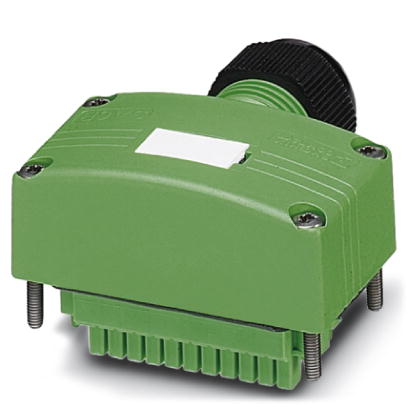SACB-C-H180 8/16 SCO    Connector hood with an integrated connector, for M12 sensor/actuator boxes with metal thread and pluggable screw connection, f
