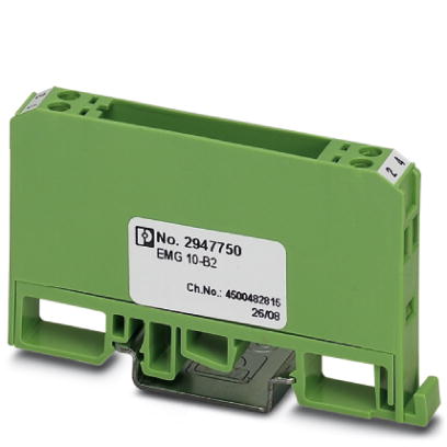 EMG 10-B2    Custom circuit module, consisting of housing, MKDS 3 connection terminal blocks and PCB