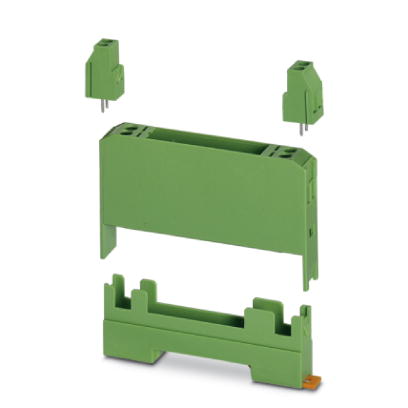 EMG 12-LG/SET    Electronic housing set, consisting of electronic housing and printed circuit termination blocks, pitch 5