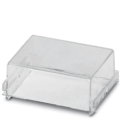 EMG 30-H 15MM KLAR    Cover, for the contact and dust-protected encapsulation of the components, in transparent design. Height: 15 mm, width: 30 mm