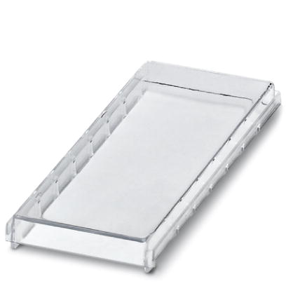 EMG100-H 7,5MM KLAR    Cover, for the contact and dust-protected encapsulation of the components, in transparent design. Height: 7.5 mm