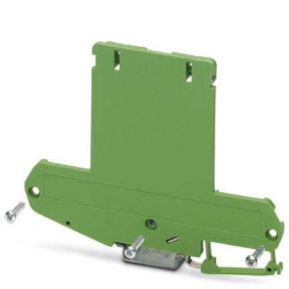 UM108-SEPEF/L-A60    Side element with foot, tall design, left-hand, for 60 mm wide U-shaped cover,