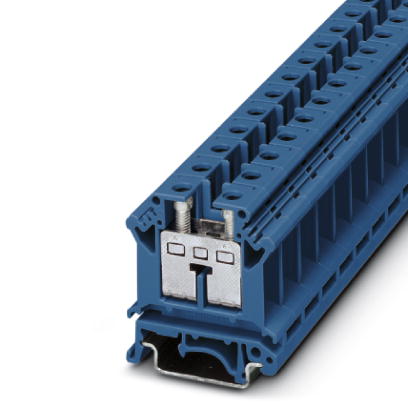 UIK 16 BU    Feed-through modular terminal block, Screw connection, Cross section: 2.5 mm? - 25 mm?,