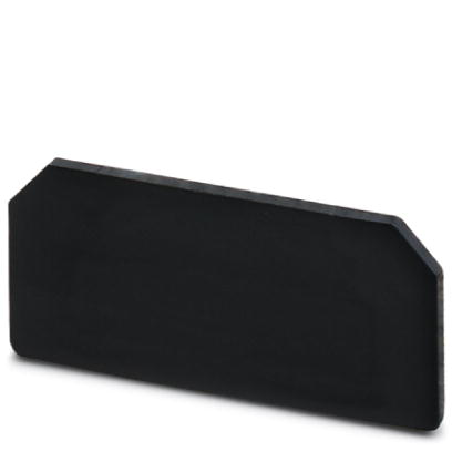 DP-UKK 3/5 BK    Spacer plate, Length: 56 mm, Width: 2.5 mm, Height: 66.5 mm, Color: black