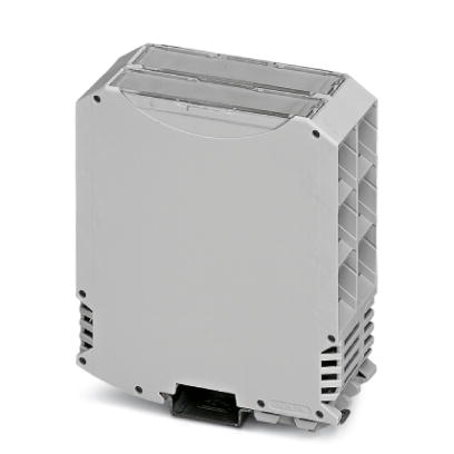 ME MAX 45 3-3 KMGY    Electronic housing consisting of: Housing shells left and right, 2x front plate, 2x transparent cover, intermediate element, met
