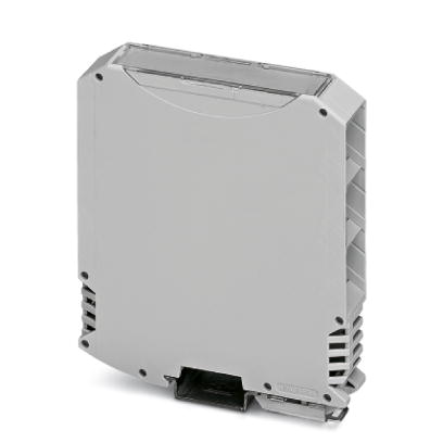 ME MAX 22,5 3-3 KMGY    Electronic housing consisting of: Housing shells left and right, front plate, transparent cover, metal foot catch and spring,