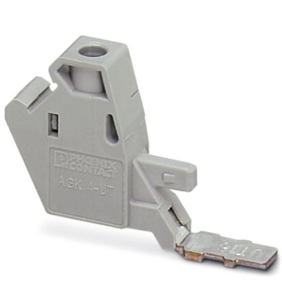 AGK 4-UT 16    Pick-off terminal block, Width: 10.2 mm, Height: 34.7 mm, Color: gray