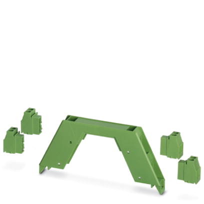 ME 12,5 OT-MKDSO SET    Housing upper part, complete with PCB termination blocks for full equipping.