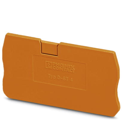 D-ST 4 OG    End cover for modular terminal blocks, Length: 56 mm, Width: 2.2 mm, Height: 36.5 mm, C