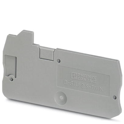 D-STU 2,5-TWIN    Cover, Length: 65.3 mm, Width: 2.2 mm, Color: gray