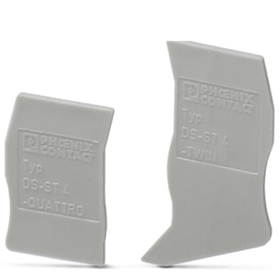 DS-ST 4    Cover segment, Length: 87 mm, Height: 36.5 mm, Color: gray